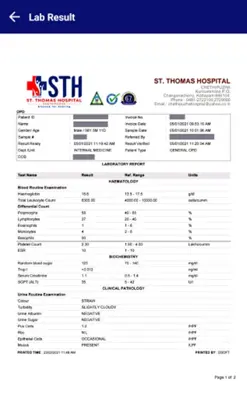 St. Thomas Hospital android App screenshot 0